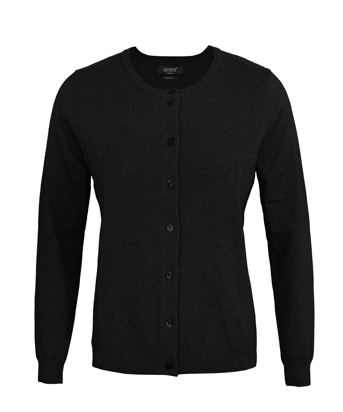 Women’s Brighton cardigan - N137F - Black - Customisable Cardigans