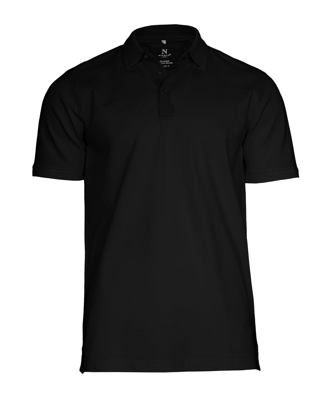 Altavista – tri-blend deluxe polo - N140M - Black - Customisable Polos