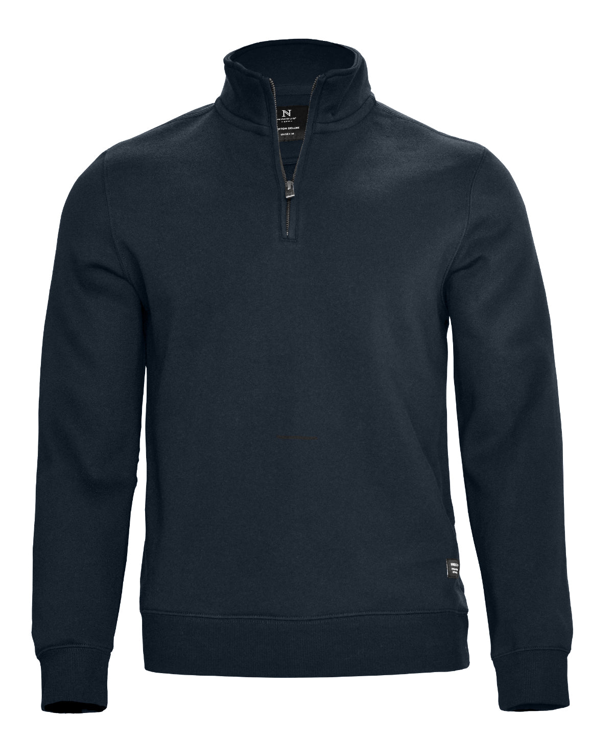 Glendale unisex 1/4-zip sweatshirt - NB130 - Navy - Customisable Sweatshirts