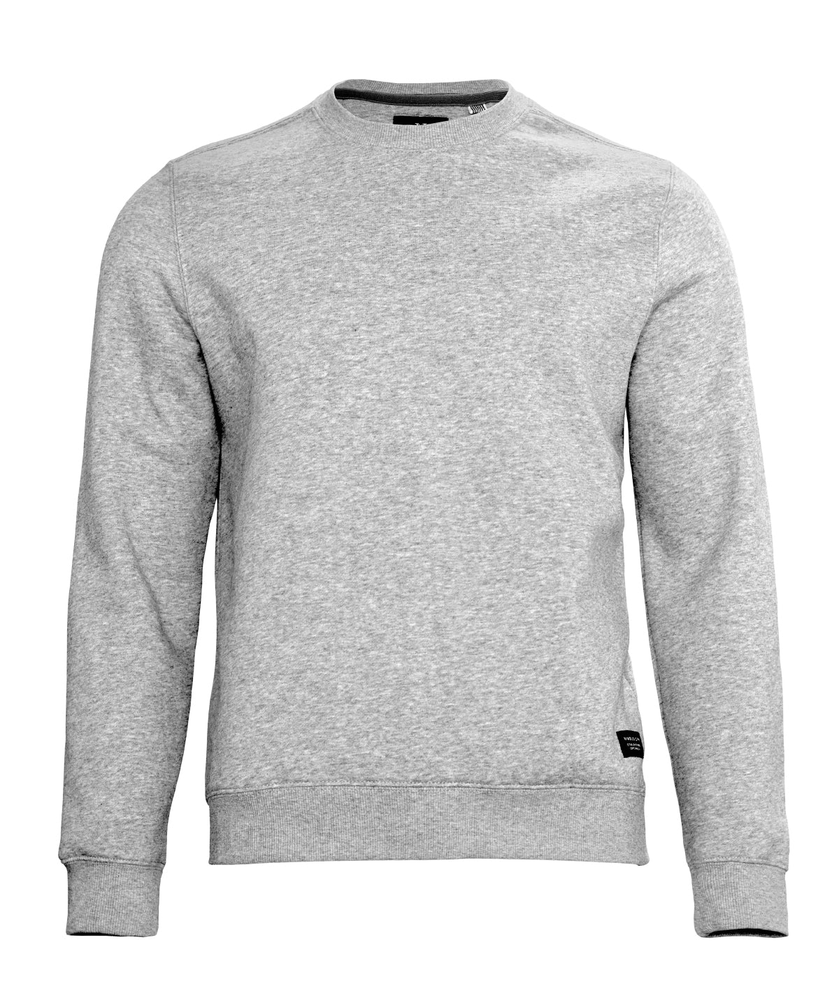 Trenton unisex round neck sweatshirt - NB131 - Grey Melange - Customisable Sweatshirts