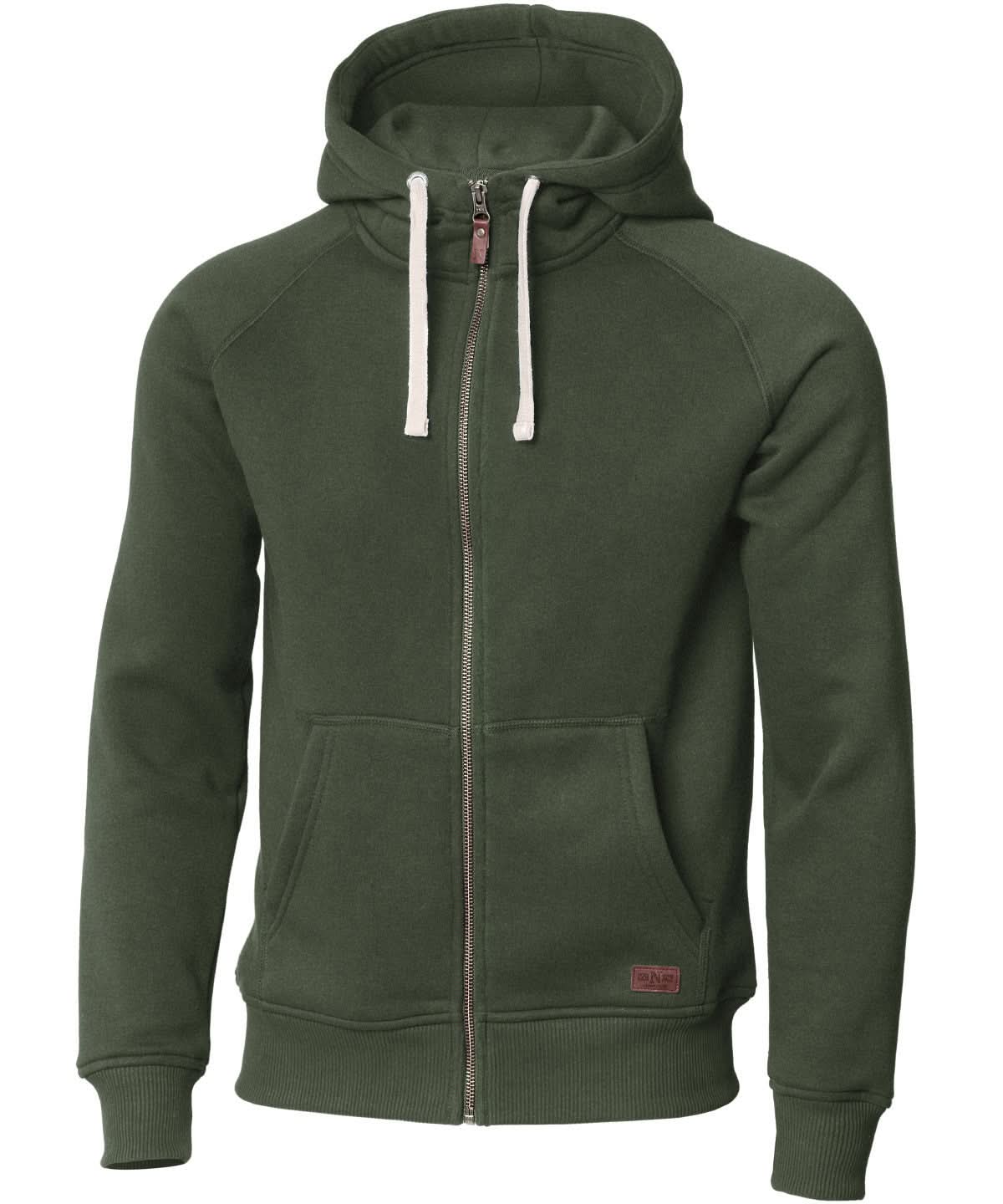 Williamsburg fashionable hooded sweatshirt - NB55M - Olive - Customisable Sweatshirts
