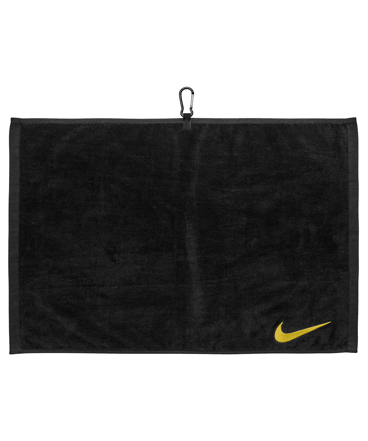 Nike performance golf towel - NK348 - Black Metallic Gold One size - Customisable Towels