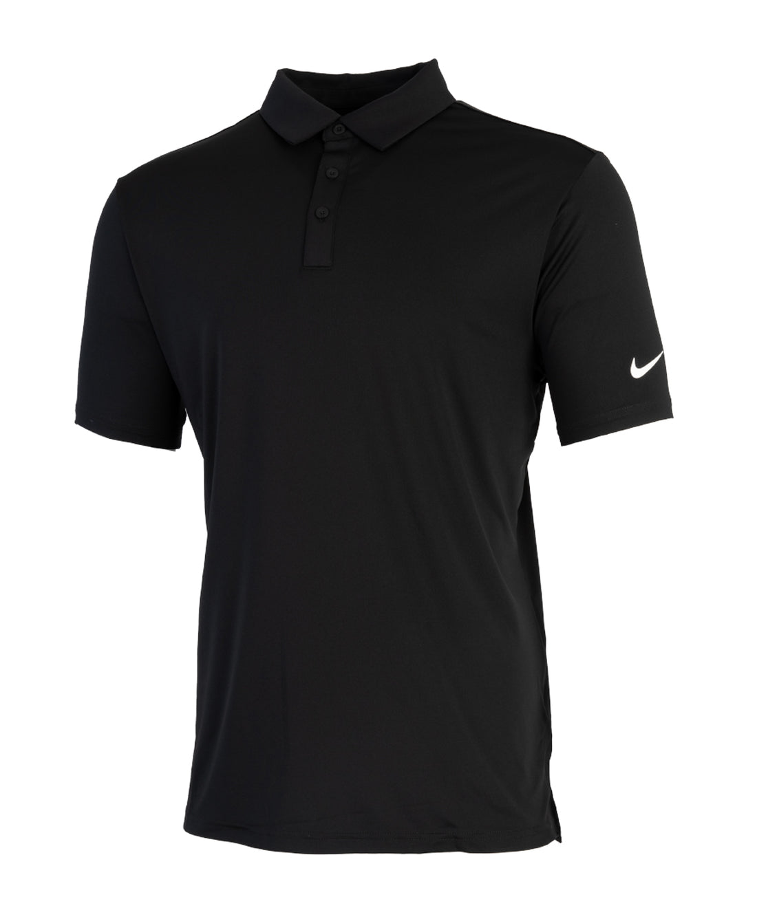 Nike Dri-FIT Tour solid polo - NK420 - Black White - Customisable Polos