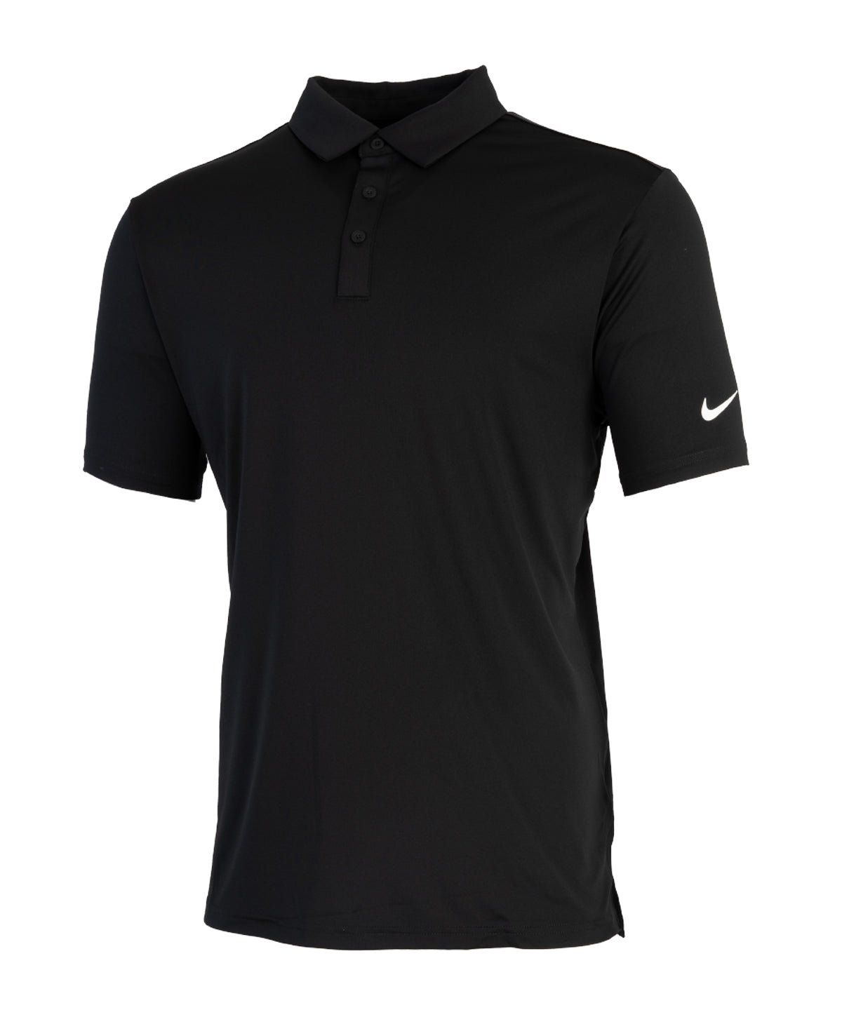 Nike Dri-FIT Tour solid polo - NK420 - Black White - Customisable Polos