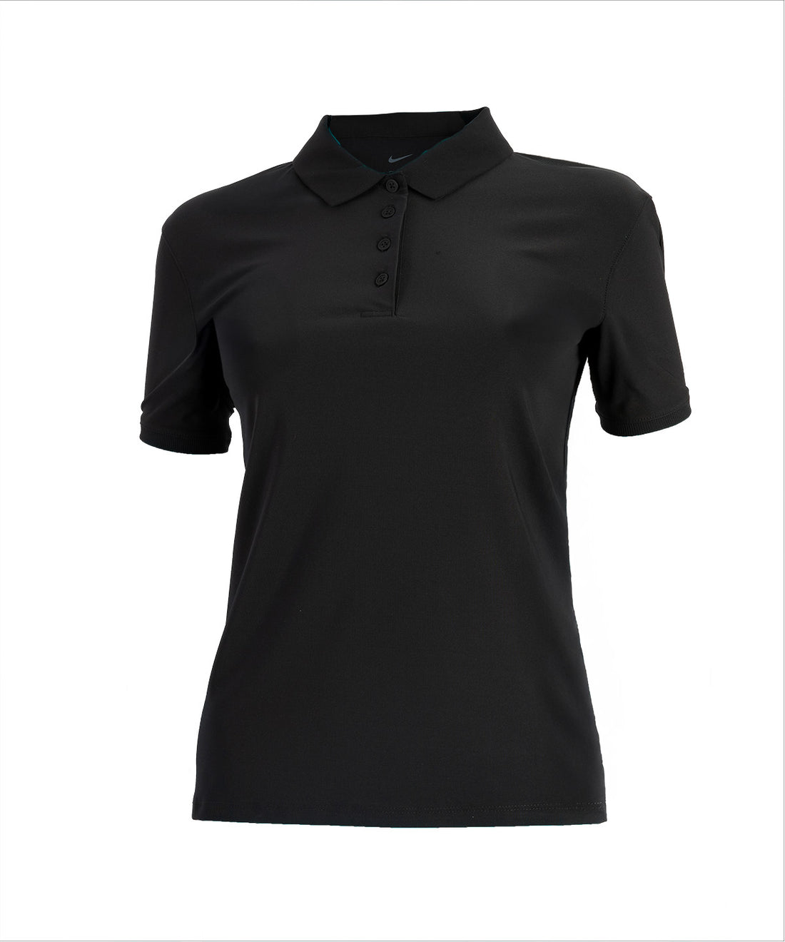 Women’s Nike Dri-FIT Victory short sleeve polo - NK421 - Black White - Customisable Polos