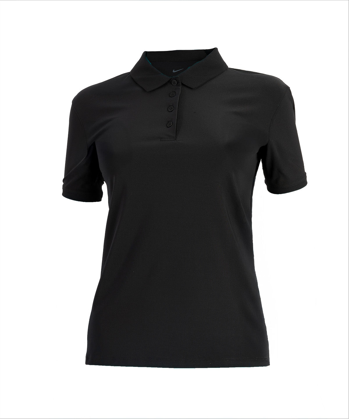 Women’s Nike Dri-FIT Victory short sleeve polo - NK421 - Black White - Customisable Polos