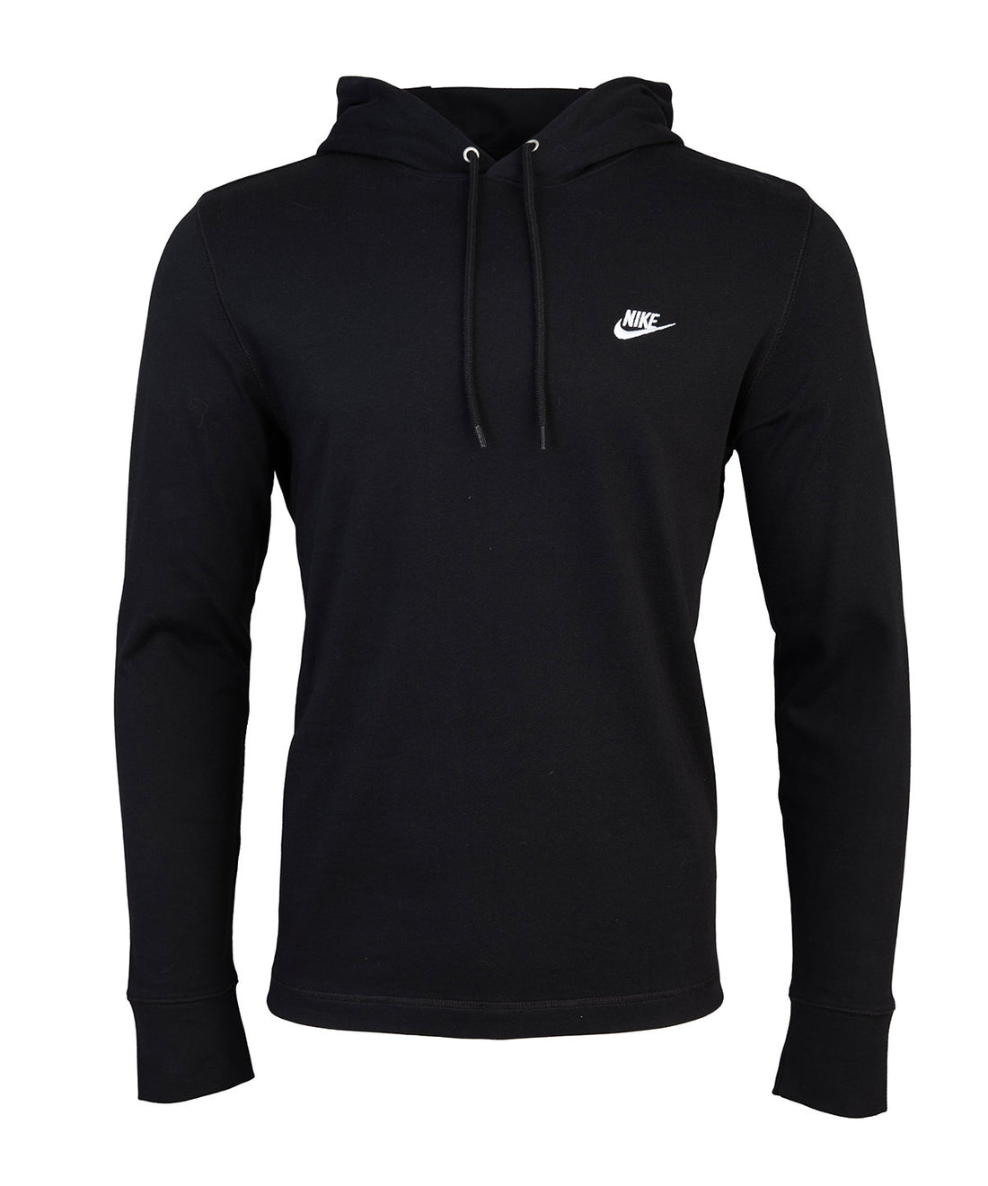 Nike Club knit hoodie - NK425 - Black White - Customisable Hoodies