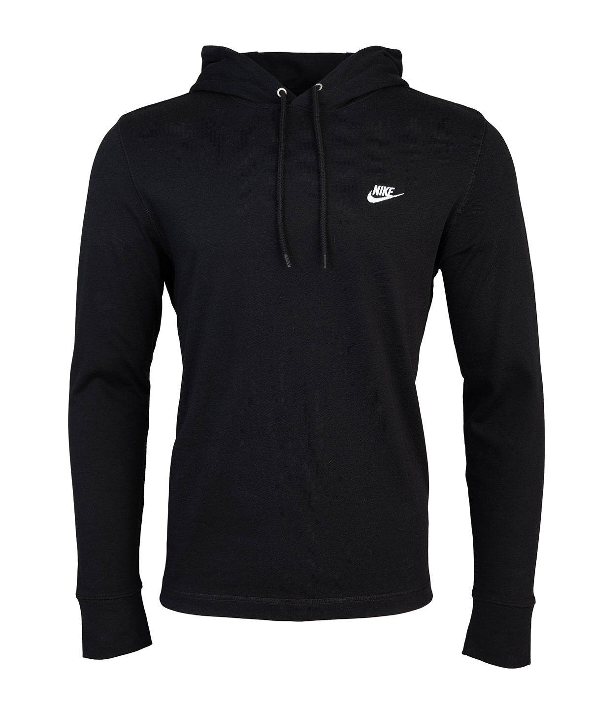 Nike Club knit hoodie - NK425 - Black White - Customisable Hoodies