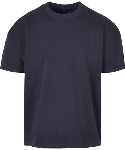 New Morning Studios Heavy Jersey oversized tee NM004 - Navy - Customisable T-Shirt