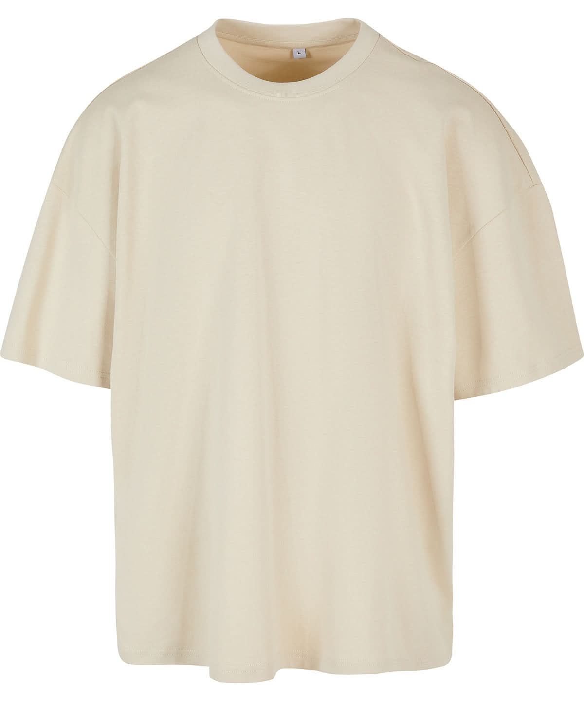 New Morning Studios Heavy Jersey oversized tee NM004 - Sand - Customisable T-Shirt