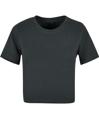 New Morning Studios Womens cropped tee NM006 - Magnet - Customisable T-Shirt