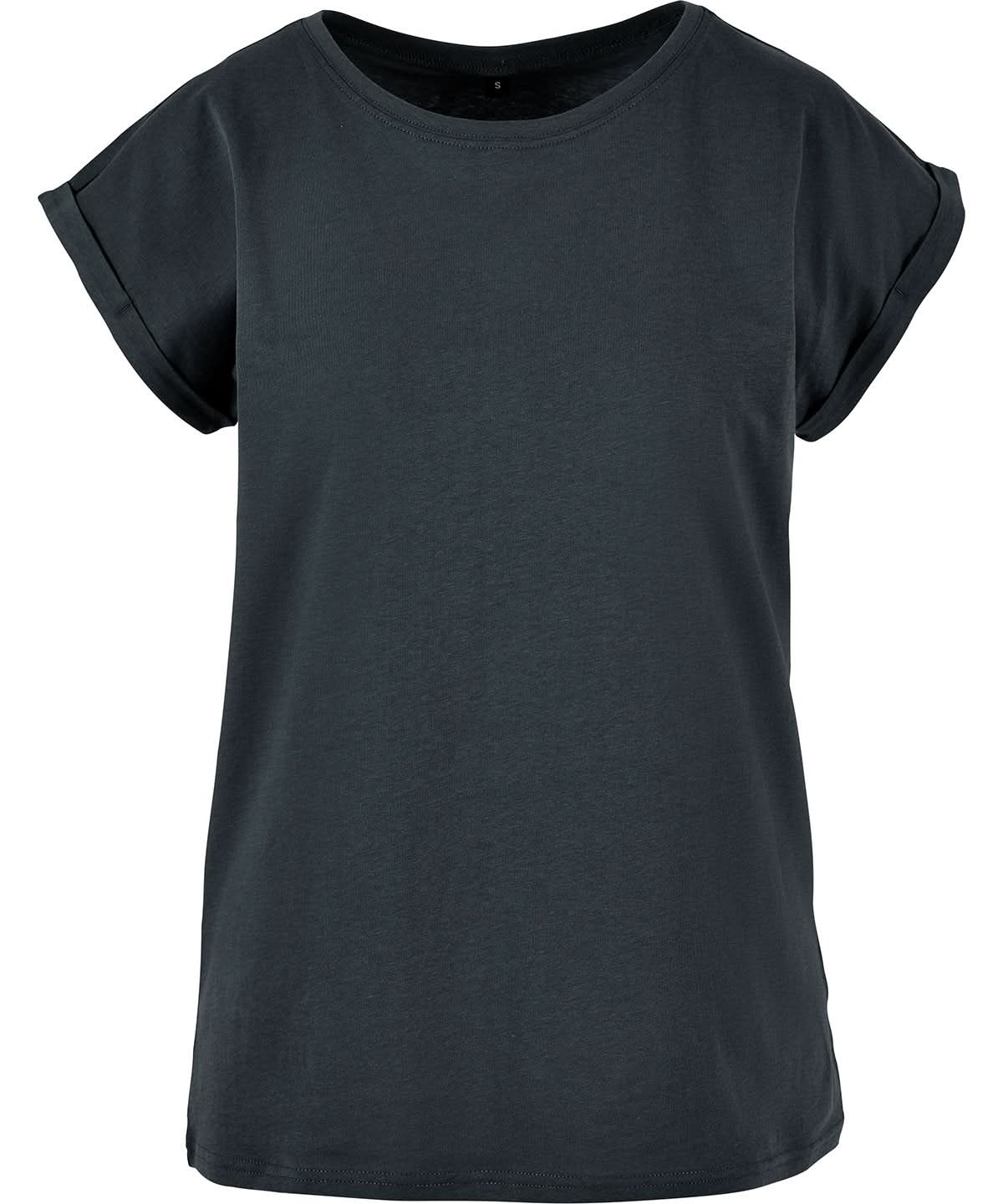 New Morning Studios Womens regular extended shoulder tee Magnet NM007 - Magnet - Customisable T-Shirt