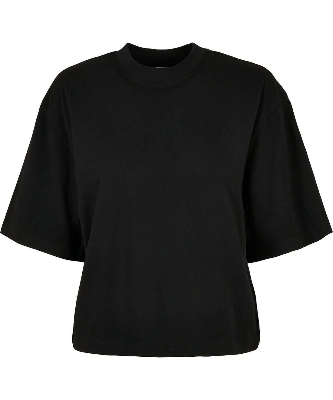 New Morning Studios Womens oversized tee NM008 - Black - Customisable T-Shirt