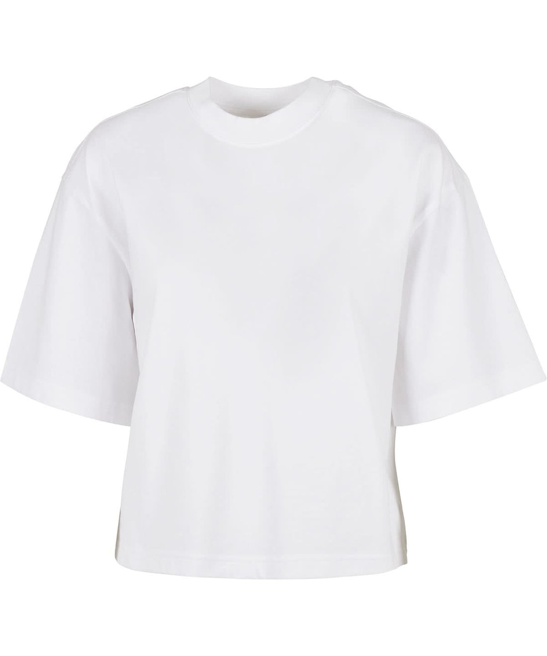 New Morning Studios Womens oversized tee NM008 - White - Customisable T-Shirt