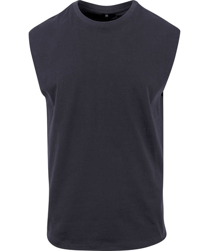 New Morning Studios SleeveleShort Sleeve tee NM016 - Navy - Customisable T-Shirt