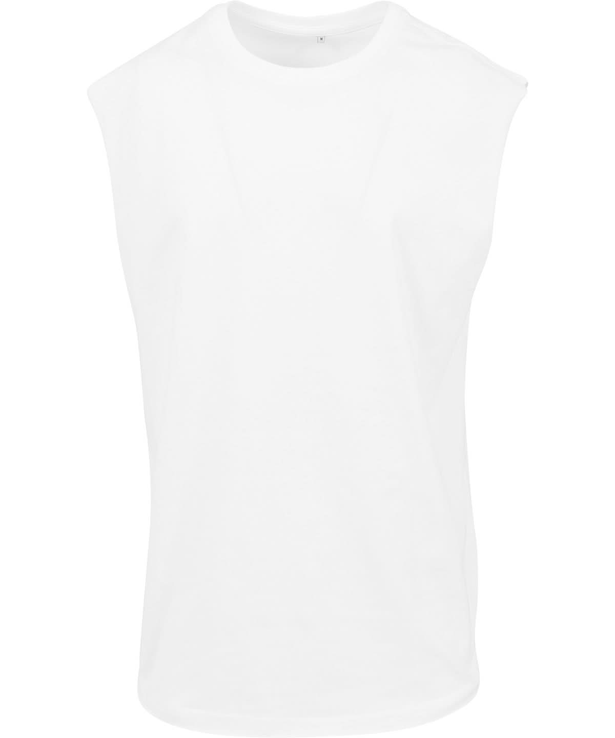 New Morning Studios SleeveleShort Sleeve tee NM016 - White - Customisable T-Shirt