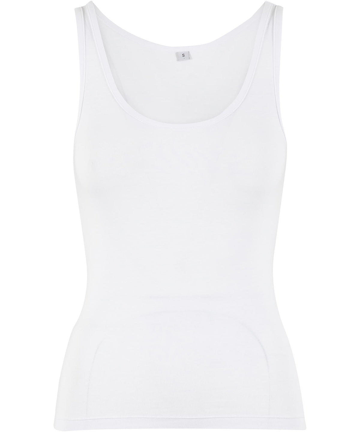 Women’s basic tank top - NM017 - White - Customisable Vests (t-shirt)