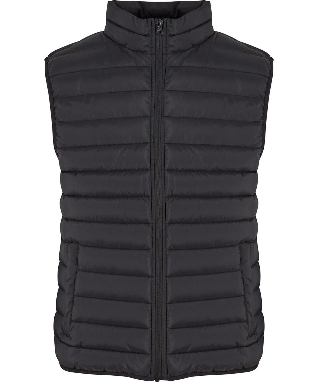 New Morning Studios Light puffer vest NM033 - Black - Customisable Bodywarmers