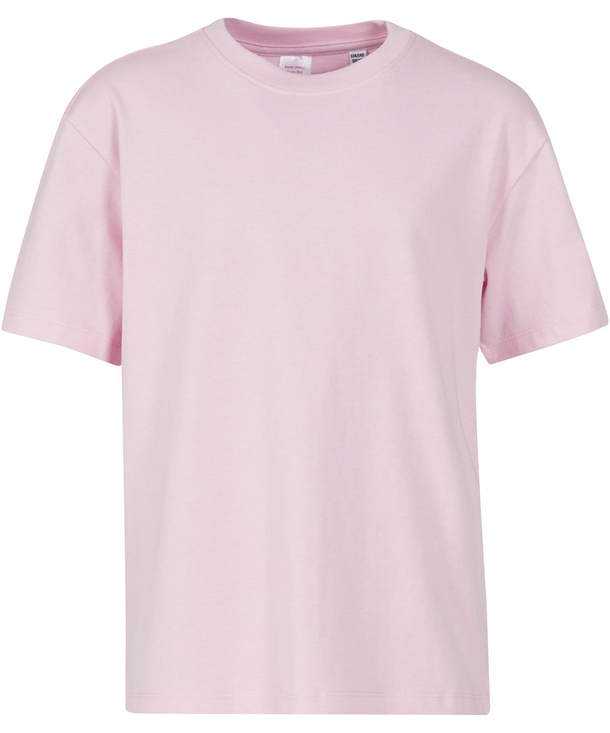 Kids oversized tee - NM03B - Soft Pink - Customisable T-Shirts