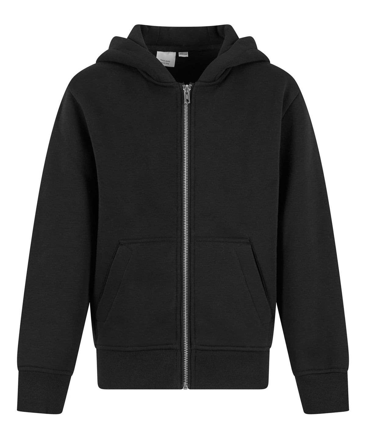 Kids oversized hoodie - NM13B - Black - Customisable Hoodies