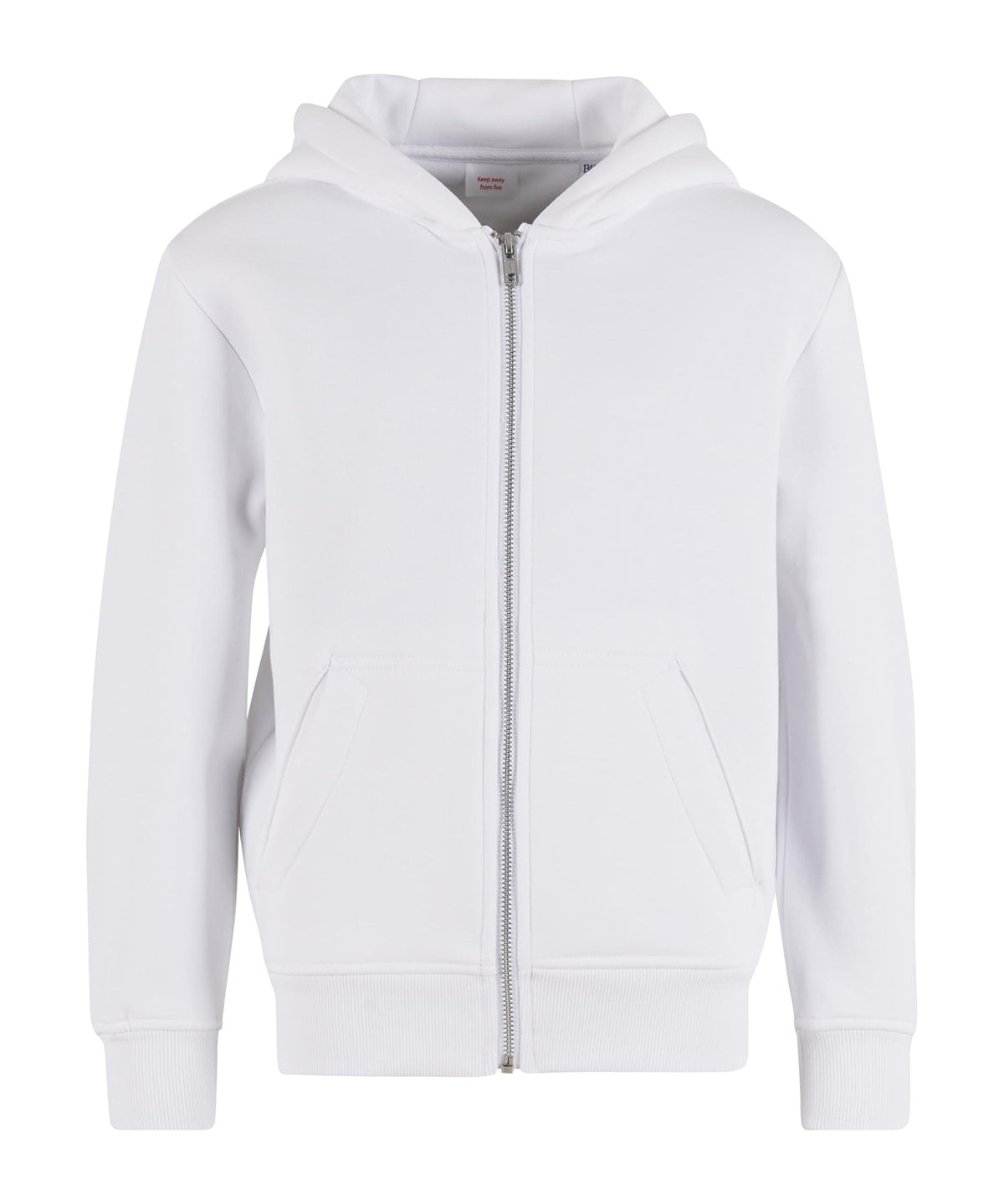 Kids oversized hoodie - NM13B - White - Customisable Hoodies