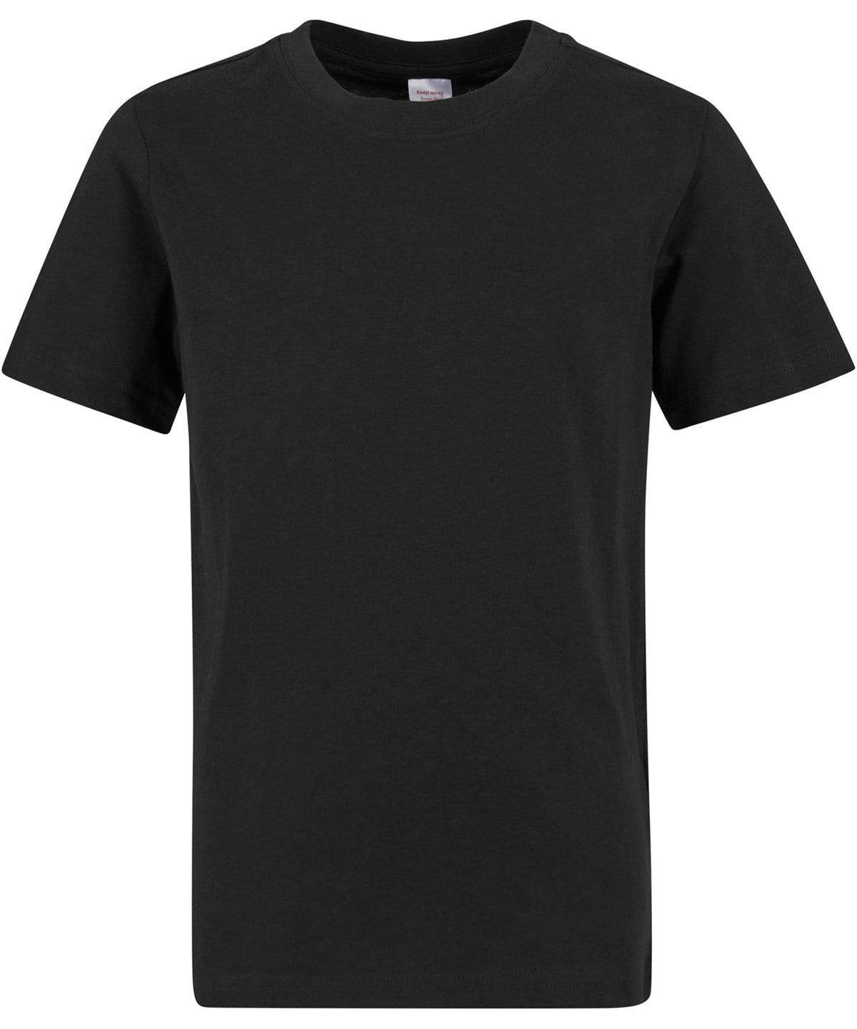 Kids basic regular fit tee - NM38B - Black - Customisable T-Shirts