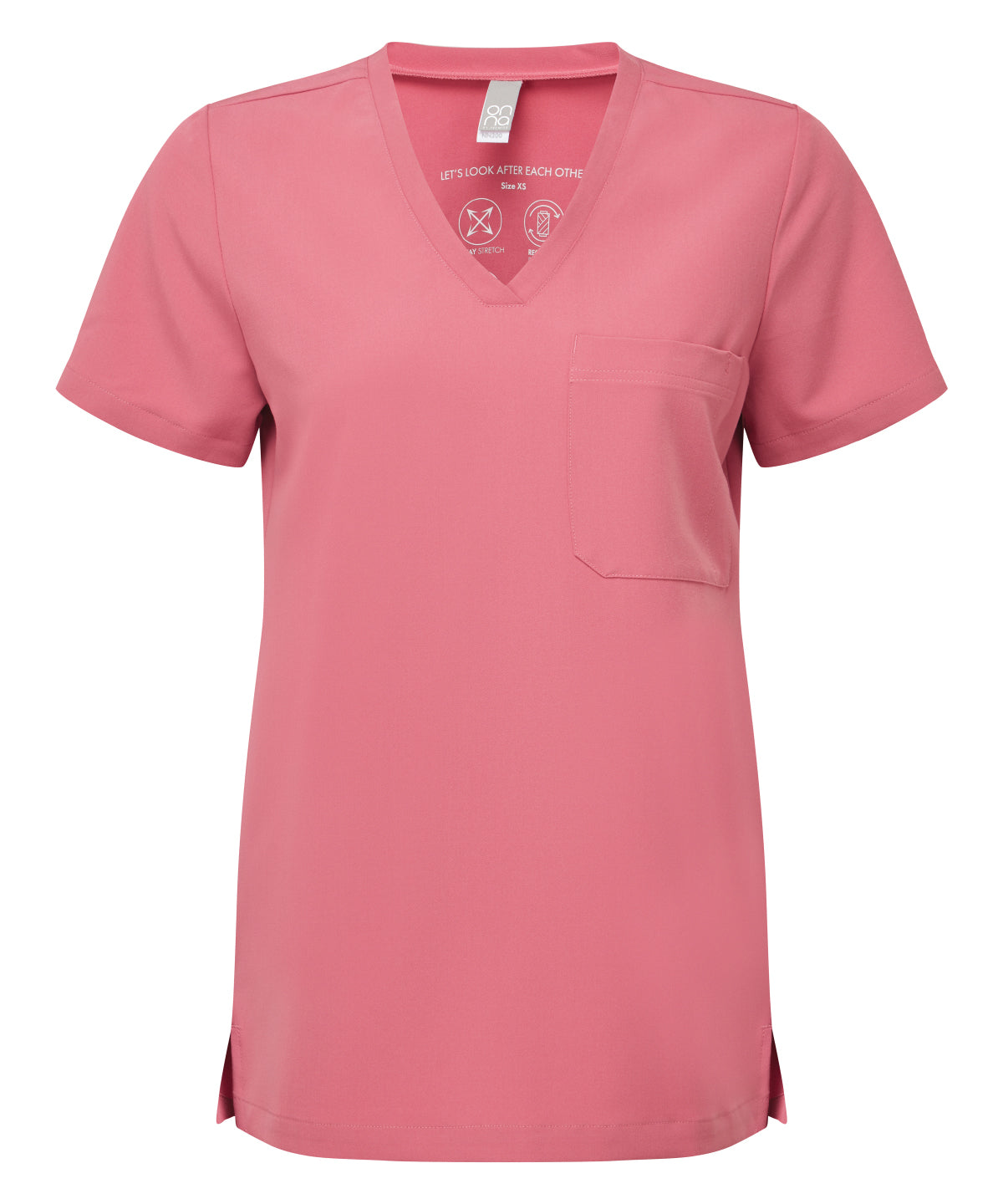 Women’s Limitless Onna-stretch tunic - NN300 - Calm Pink - Customisable Tunics