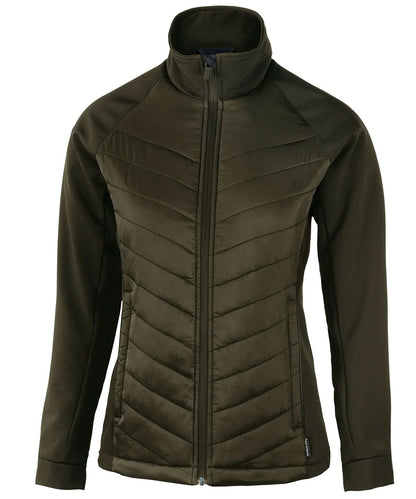 Nimbus Womens Bloomsdale comfortable hybrid jacket NP09F - Olive - Customisable Jacket