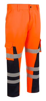 Orange / Navy