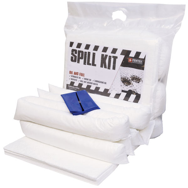 Fentex Oil And Fuel Spill Kit Ltr Osk40 Ct - White 40 LITRE - Customisable Kits
