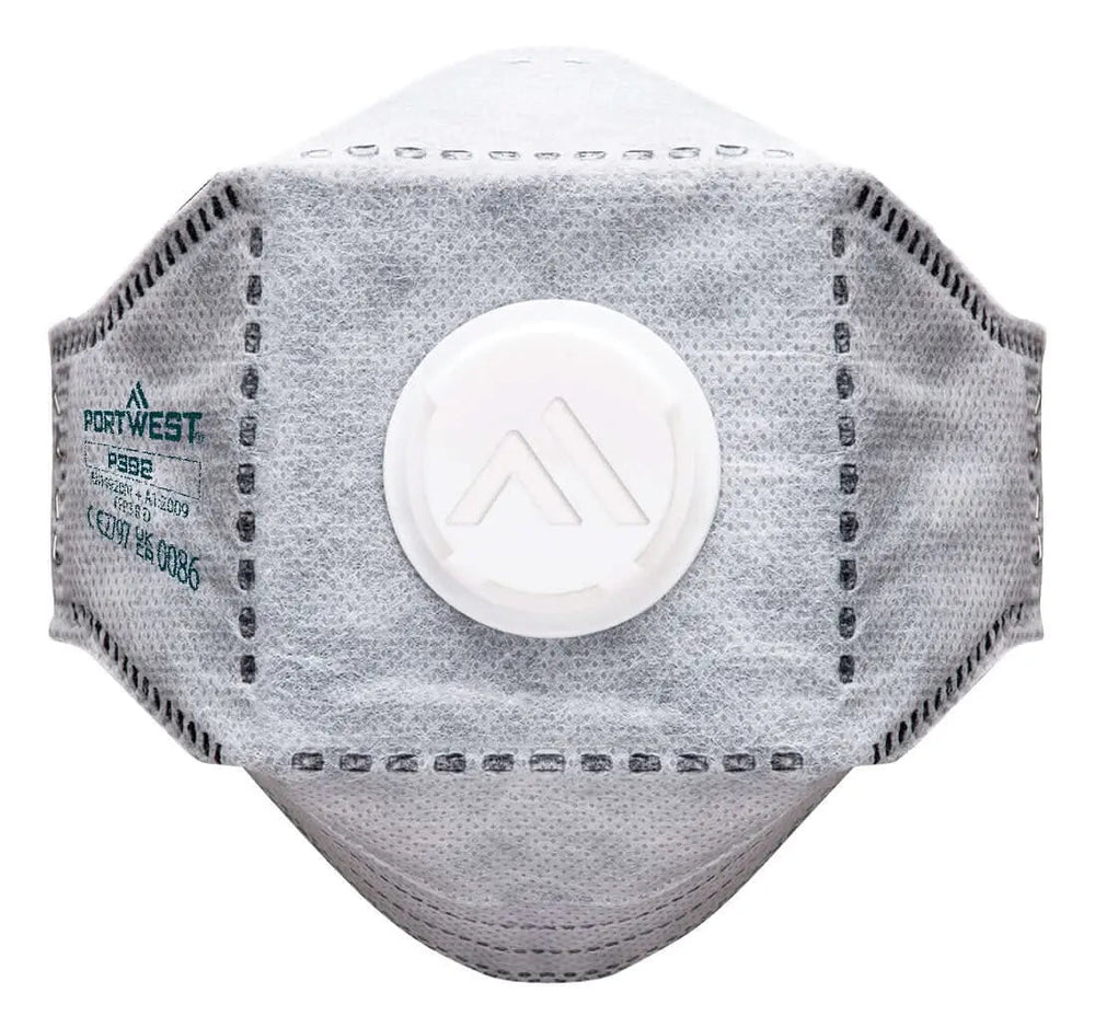 Eagle Ffp3 Valved Carbon Fold Flat Respirator (Pk10) - P392
