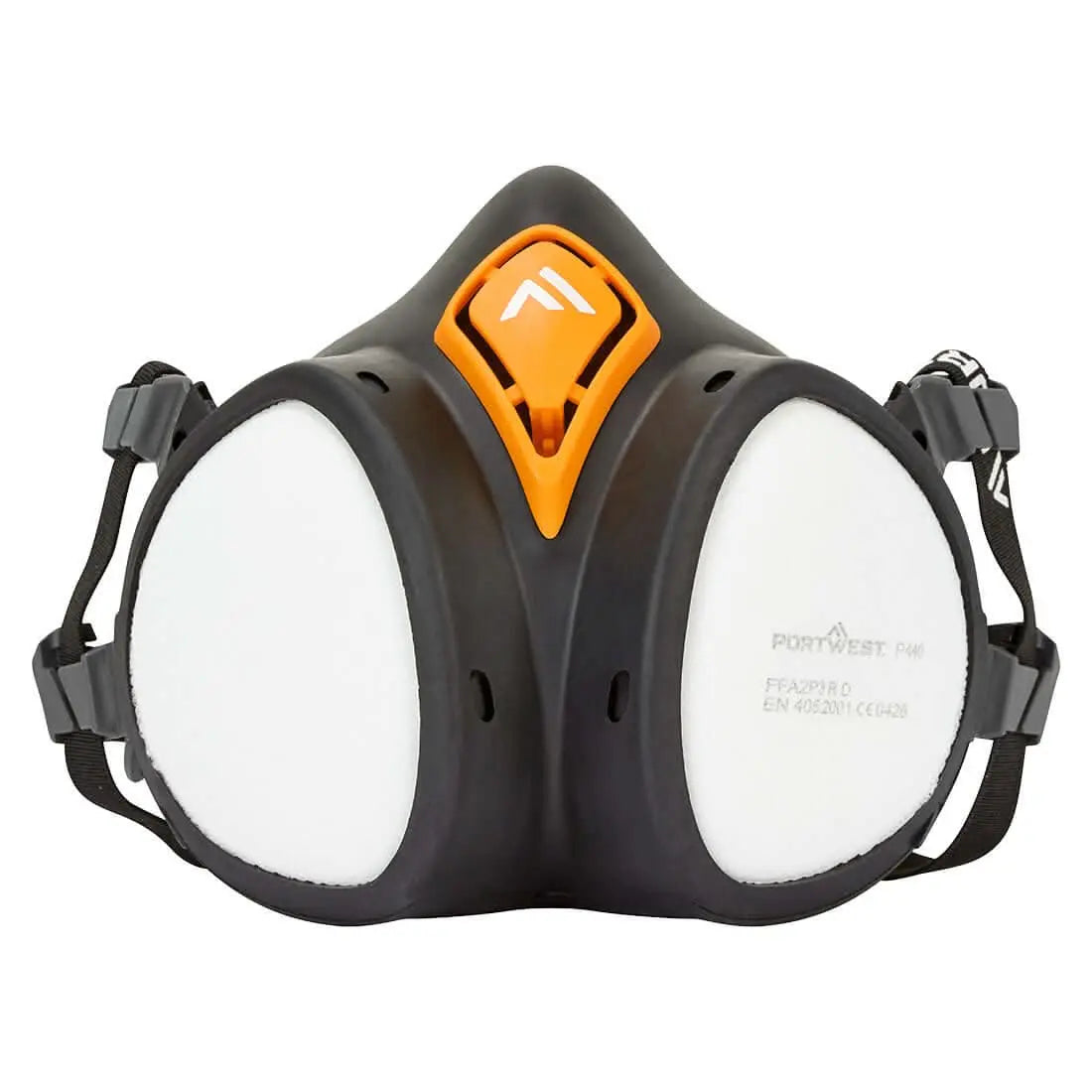 A2 P3 Ready To Use Half Mask P440 - Black - Customisable Reusable Half Masks