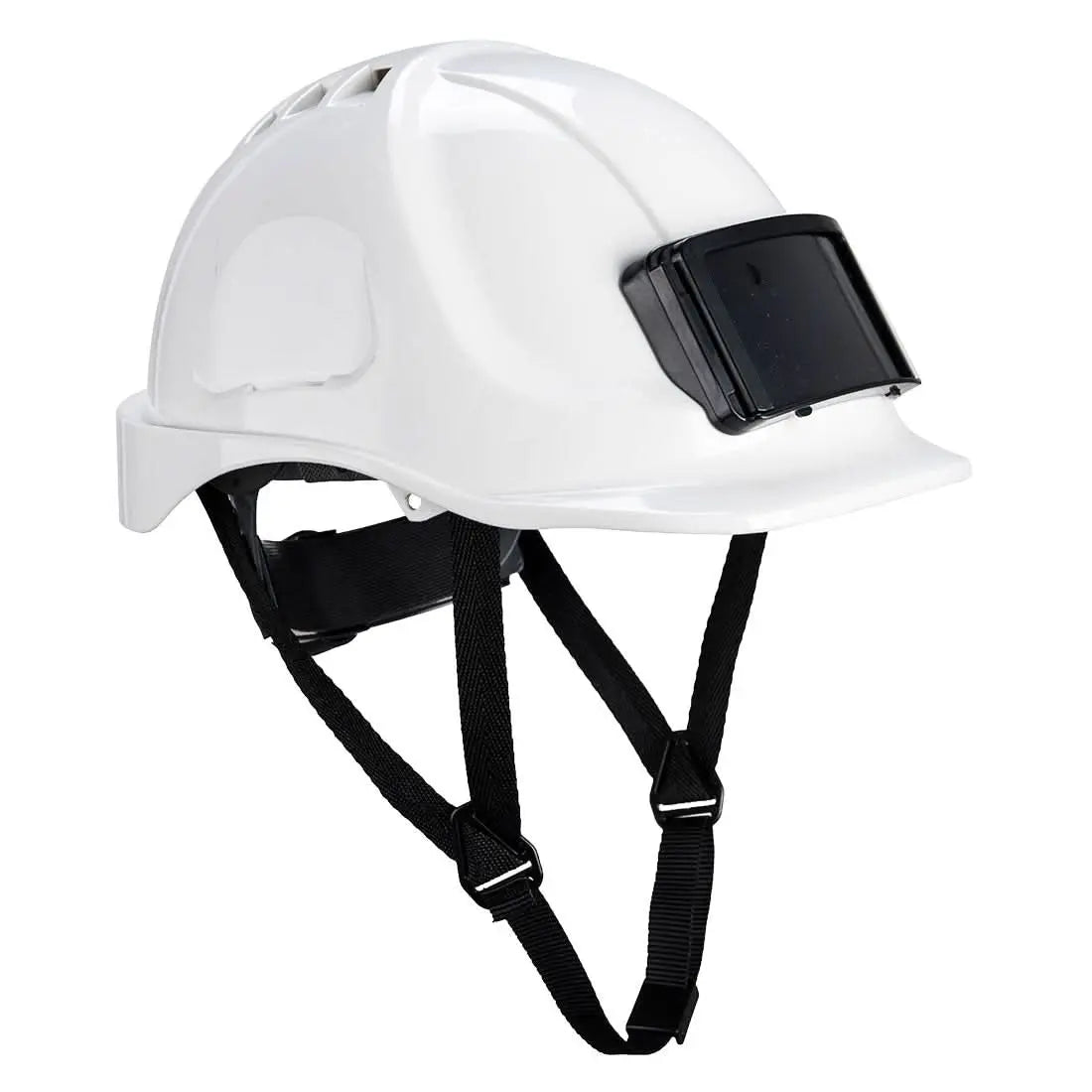 Endurance Badge Holder Helmet Pb55 - White - Customisable Safety Helmet