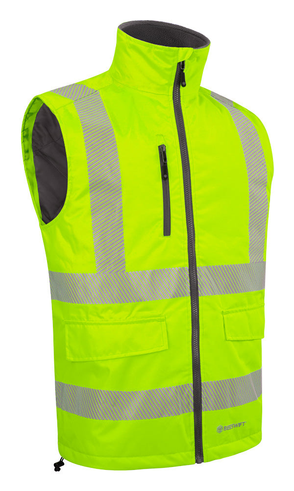 Beeswift Mens Bodywarmer - Saturn Yellow - Customisable Bodywarmers