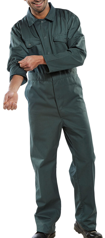 Beeswift Boilersuit Pcbs - Spruce Green - Customisable Boilersuits
