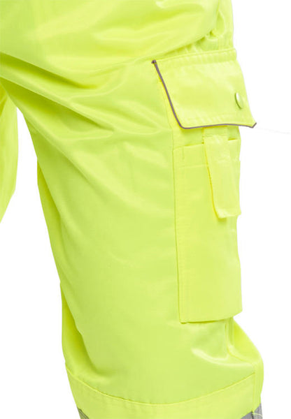 Beeswift Hi Vis Poly Cotton Trousers Pctensy - - Customisable Trousers