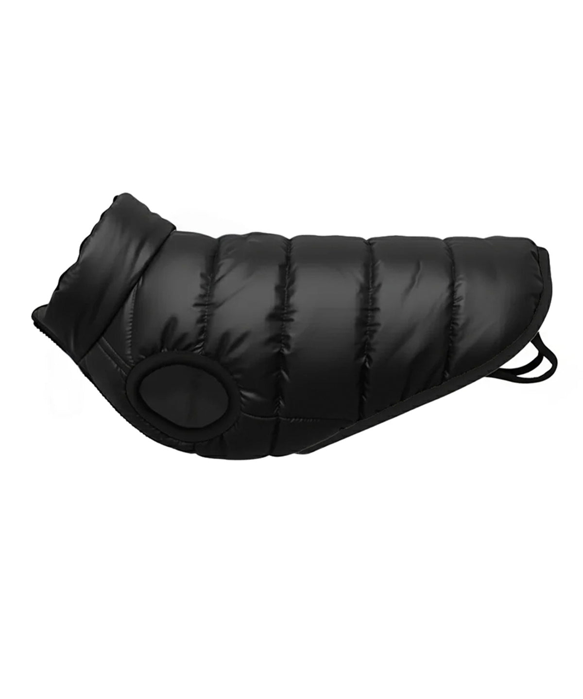 Dog’s puffer jacket - PP004 - Black - Customisable Dog Jackets