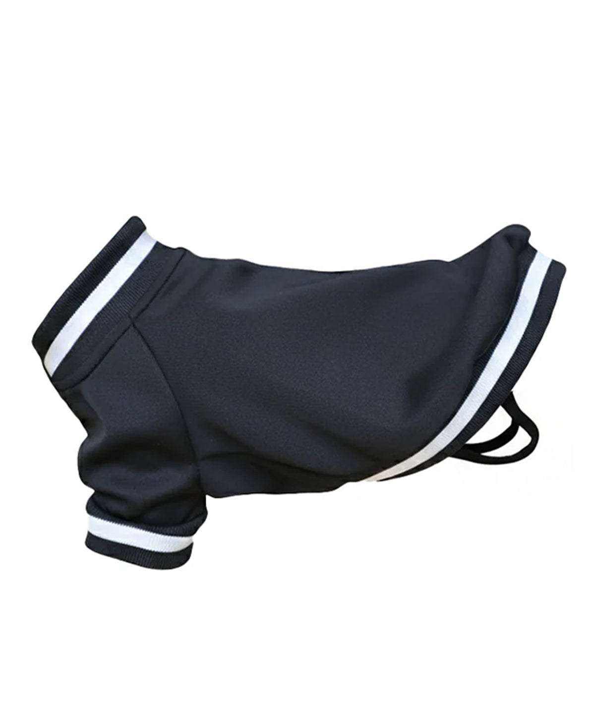 Dog’s varsity jacket - PP005 - Black* - Customisable Dog Jackets