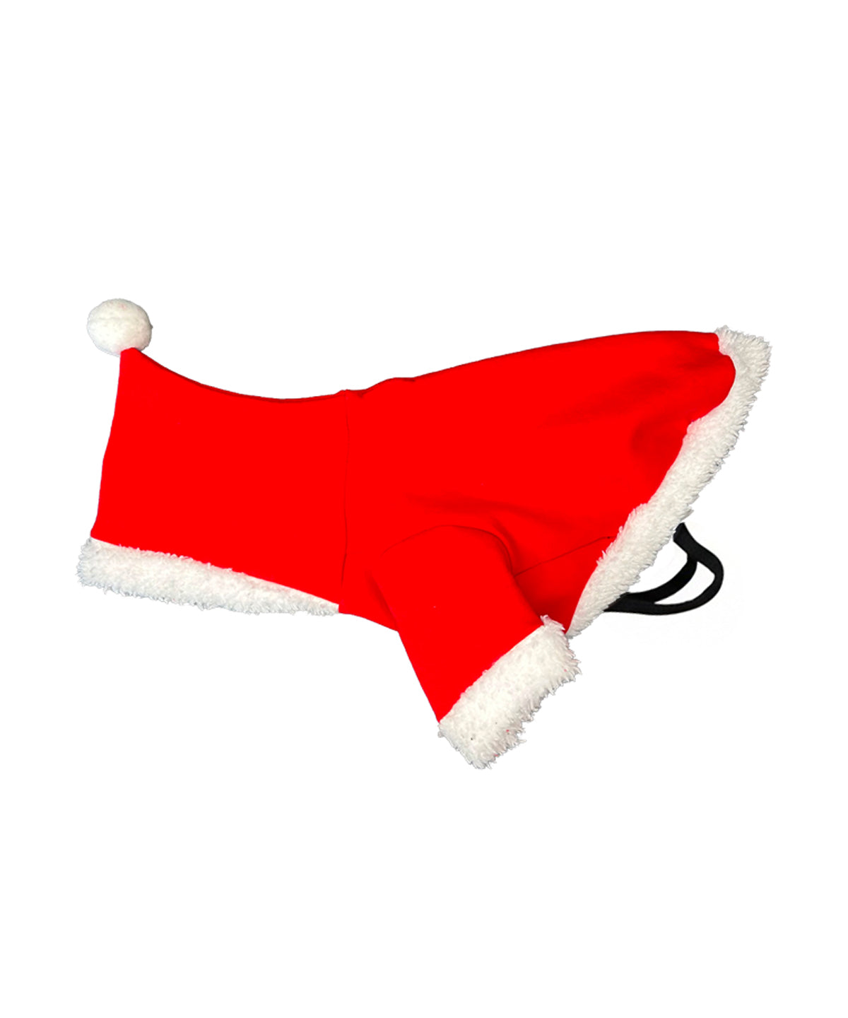 Dog’s Santa hoodie - PP009 - Red White - Customisable Dog Hoodies