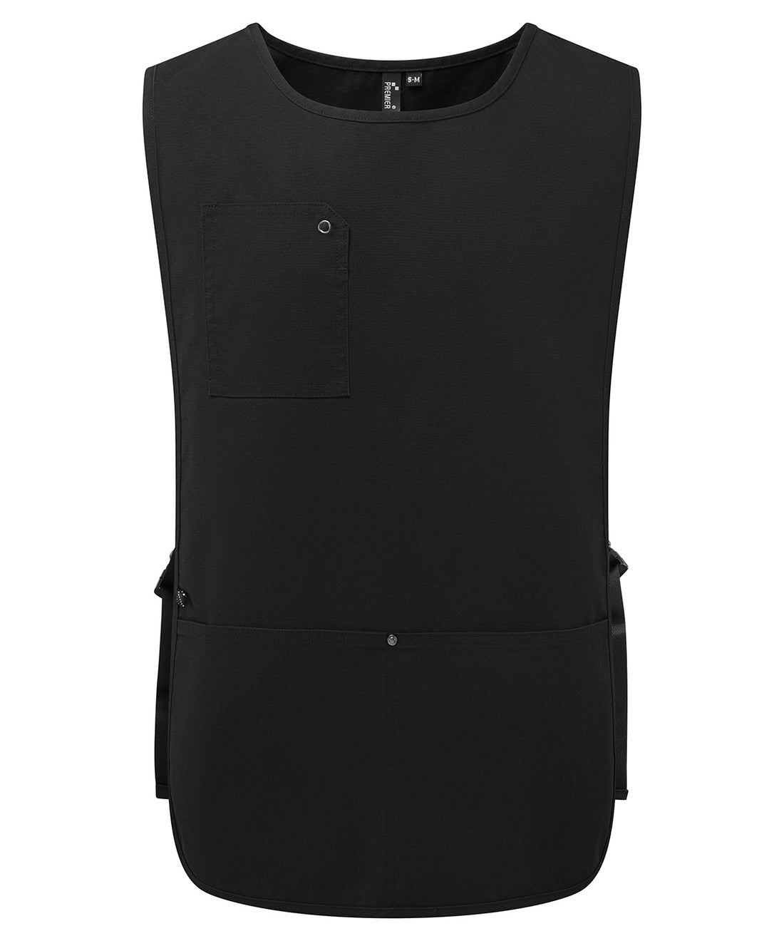 ‘Utility 2.0’ vest apron - PR024 - Black - Customisable Aprons