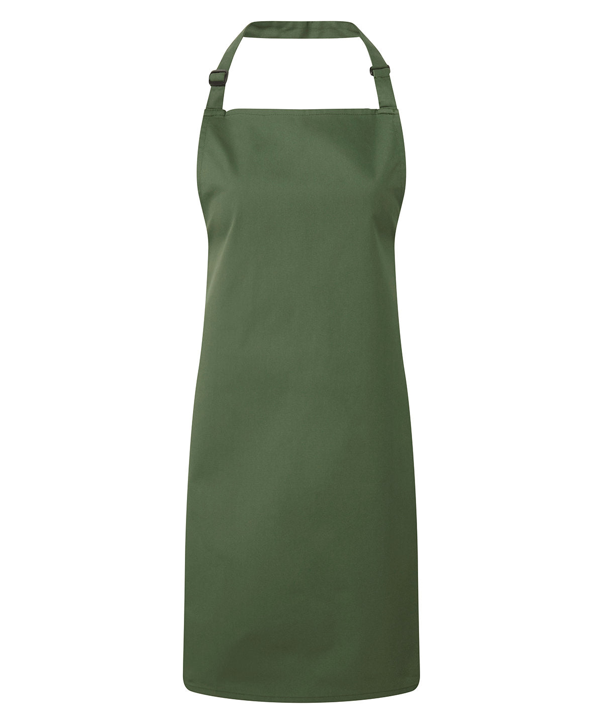 Colours bib apron - PR150 - Moss One size - Customisable Aprons