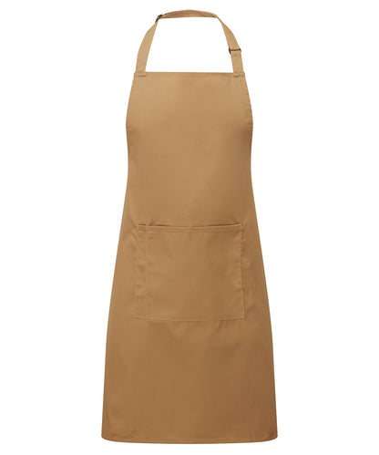 12 x Popular Bib Aprons with Pocket + Free Logo - - Customisable Bundle