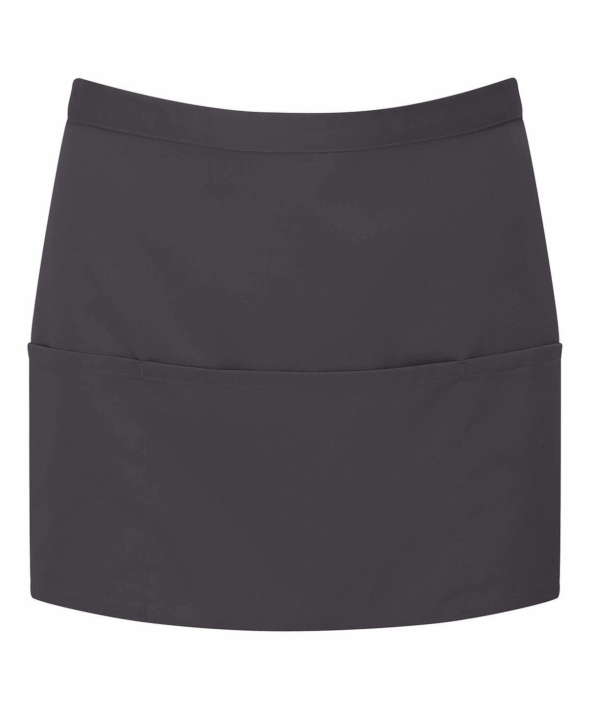 Colours 3-pocket apron - PR155 - Charcoal One size - Customisable Aprons