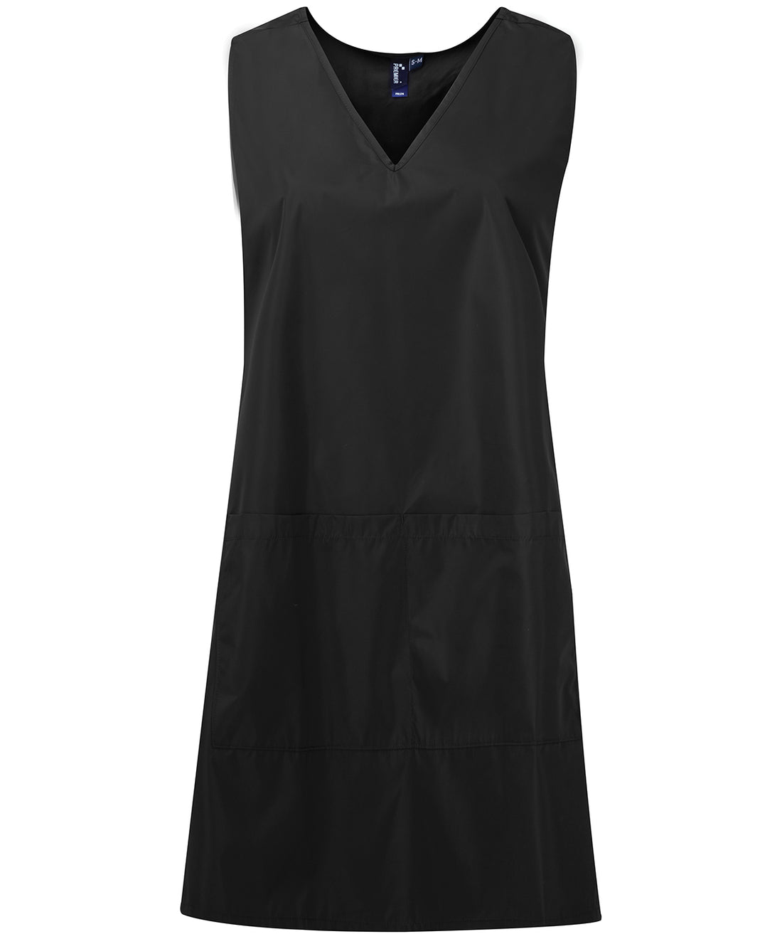 Waterproof wrap around tunic - PR174 - Black - Customisable Tunics