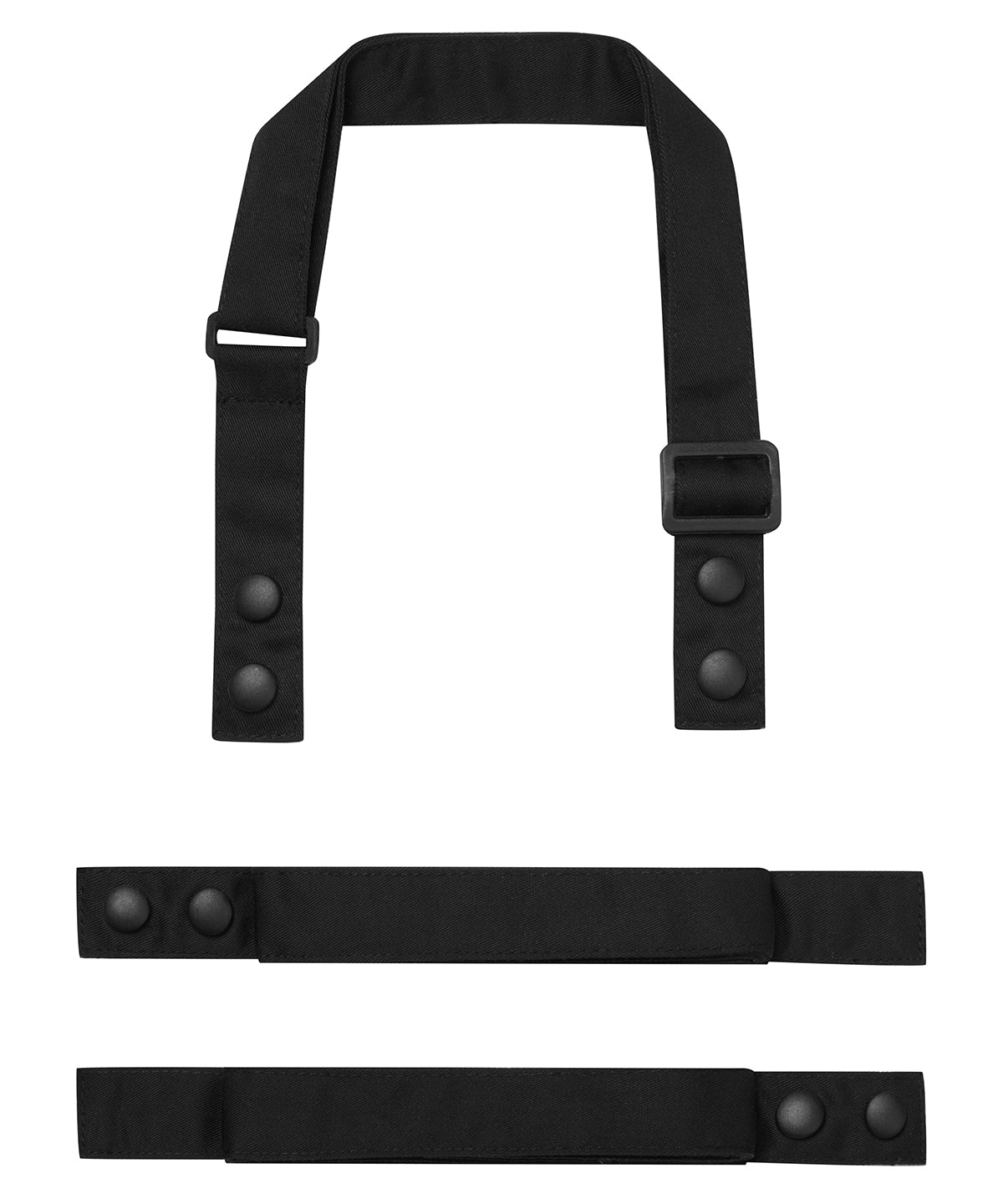 ‘Swap & Pop’ Customisable Apron – Straps - PR191 - Black One size - Customisable Aprons