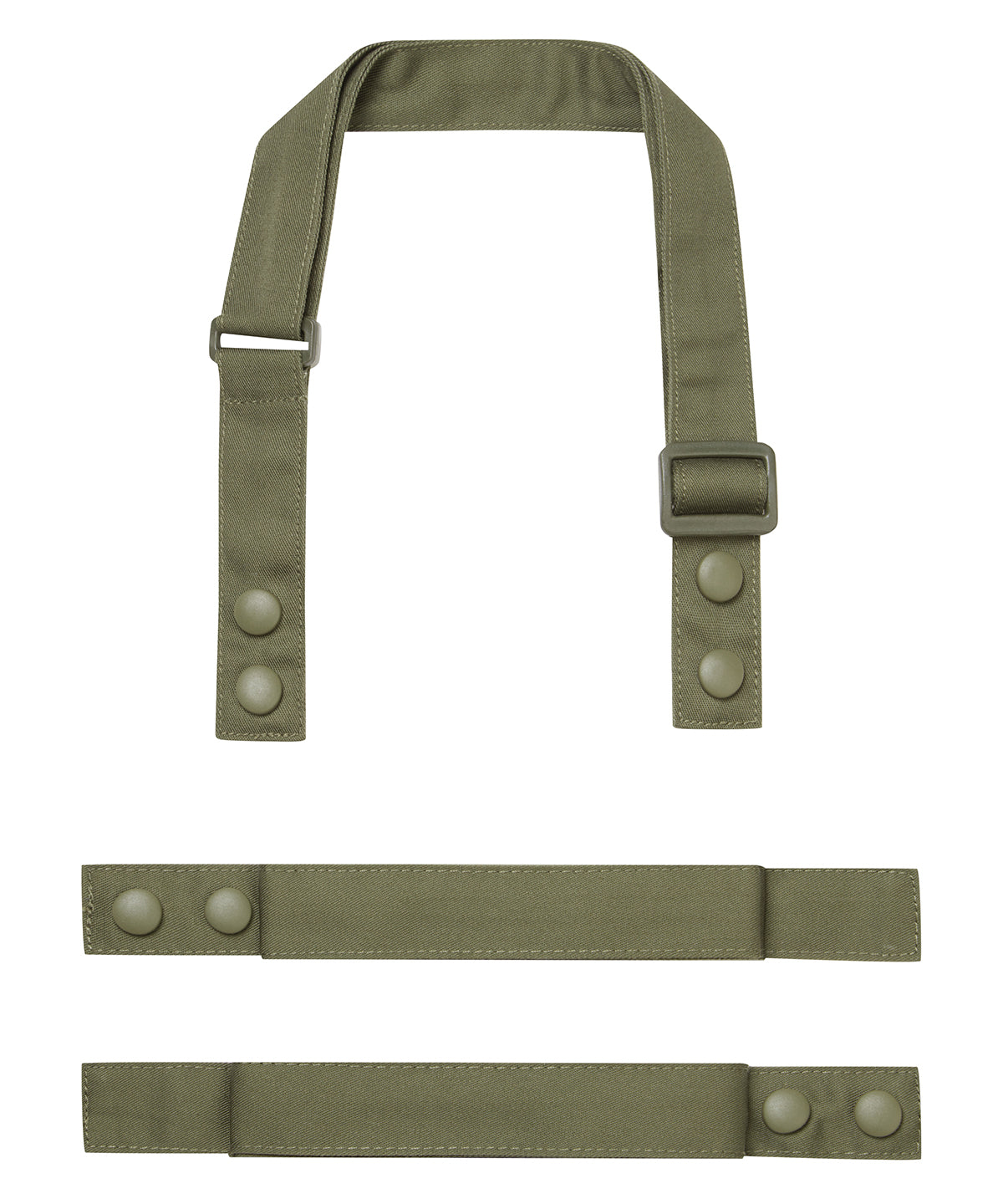 ‘Swap &amp; Pop’ Customisable Apron – Straps - PR191 - Olive One size - Customisable Aprons