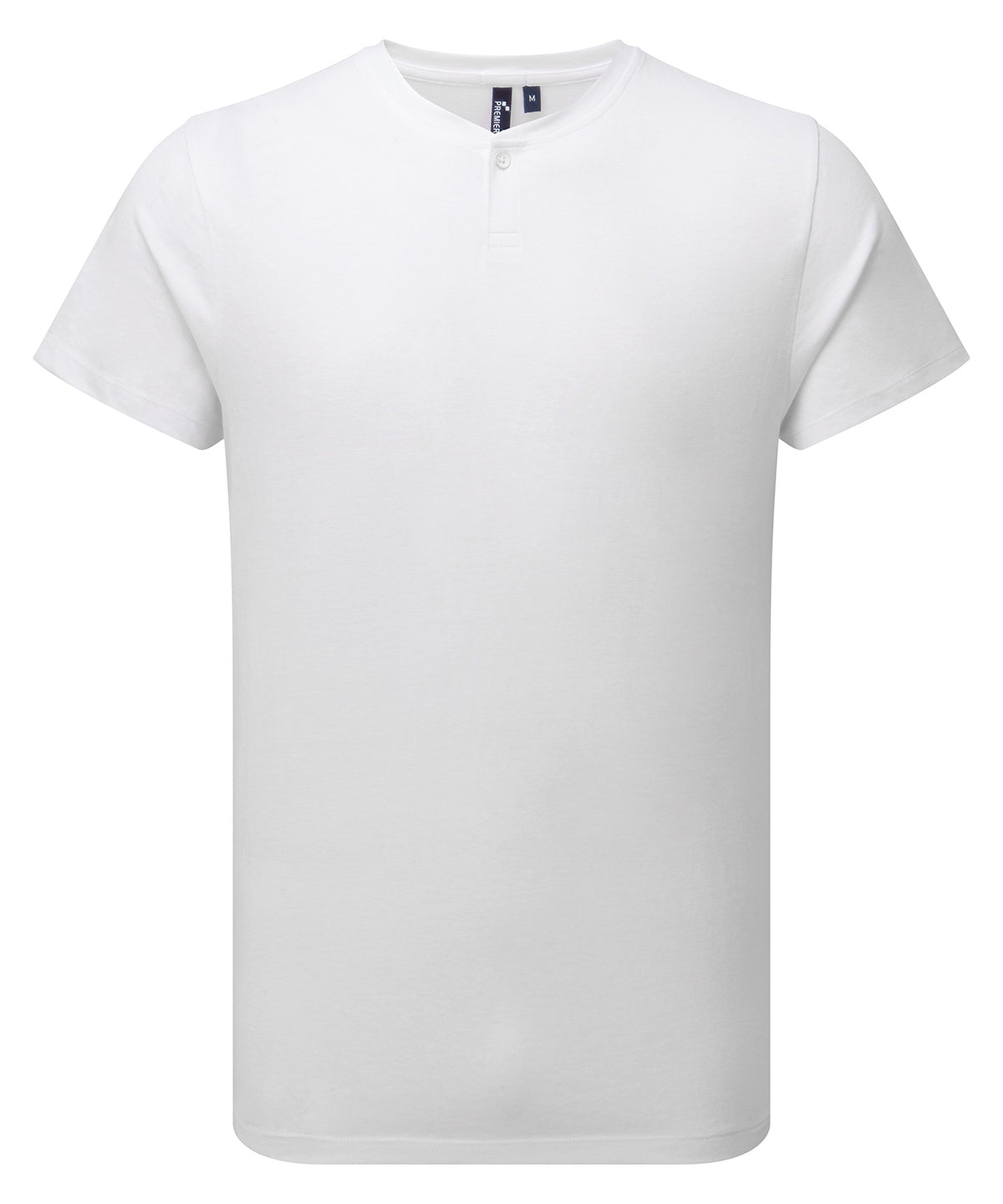 Men’s Cotton Rich ‘Comis’ Tee - PR219 - White - Customisable T-Shirts