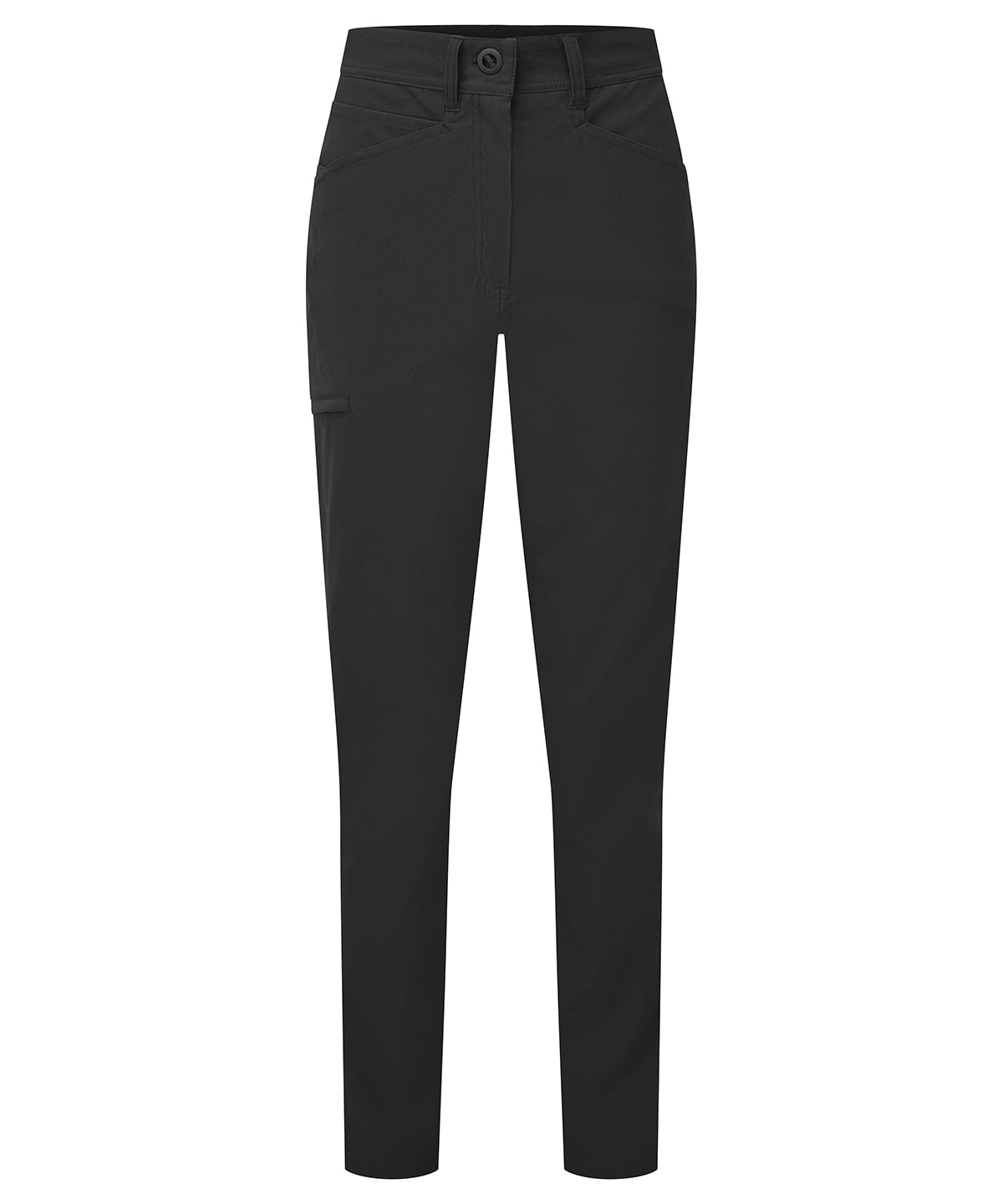 Women's Stretchchecker 'Adapt' trousers - PR576 - Black - Customisable