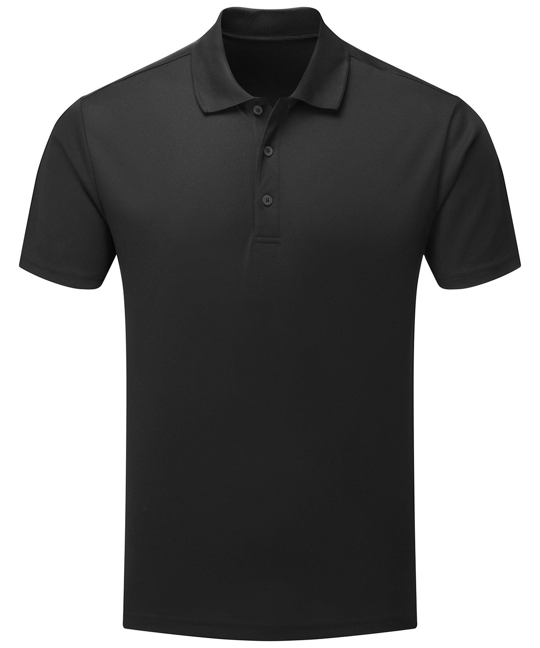 Men’s Spun Dyed Recycled Polo Shirt - PR631 - Black - Customisable Polos