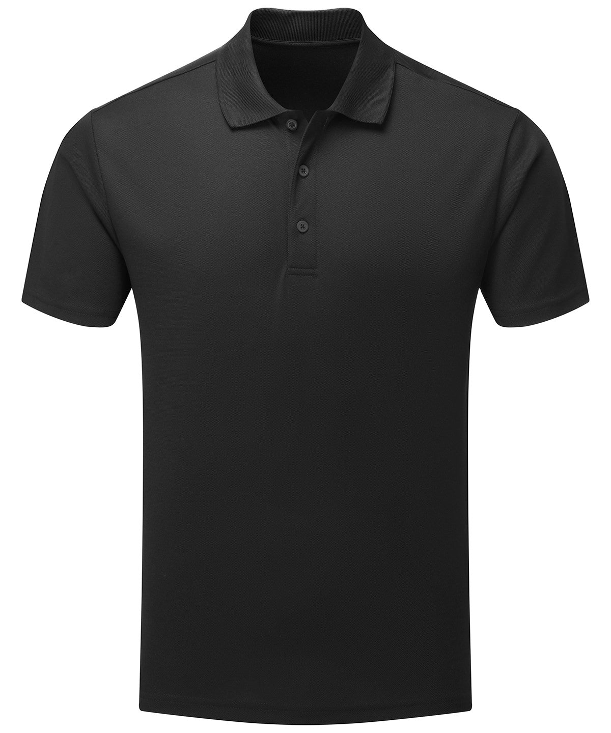 Men’s Spun Dyed Recycled Polo Shirt - PR631 - Black - Customisable Polos